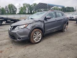 Salvage cars for sale at auction: 2017 Nissan Rogue Sport S