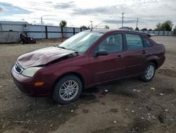 Ford salvage cars for sale: 2007 Ford Focus ZX4