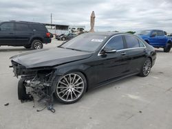 Mercedes-Benz salvage cars for sale: 2015 Mercedes-Benz S 550