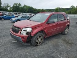 Salvage cars for sale from Copart Grantville, PA: 2005 Chevrolet Equinox LT