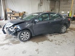 Salvage cars for sale at York Haven, PA auction: 2015 Toyota Corolla L