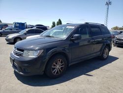 Salvage cars for sale from Copart Hayward, CA: 2013 Dodge Journey SXT