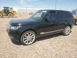 Salvage cars for sale at Phoenix, AZ auction: 2015 Land Rover Range Rover Supercharged