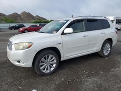 Salvage cars for sale at Brookhaven, NY auction: 2009 Toyota Highlander Hybrid Limited