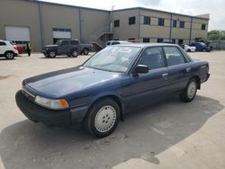 Salvage cars for sale at Wilmer, TX auction: 1988 Toyota Camry DLX