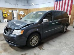 Salvage cars for sale at Kincheloe, MI auction: 2014 Chrysler Town & Country Limited