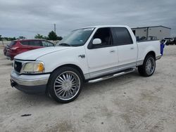 Salvage cars for sale from Copart Haslet, TX: 2003 Ford F150 Supercrew