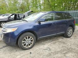 Salvage cars for sale at Candia, NH auction: 2011 Ford Edge Limited