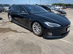 Salvage cars for sale at Grand Prairie, TX auction: 2018 Tesla Model S