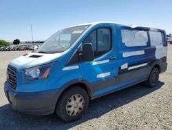 Salvage trucks for sale at Antelope, CA auction: 2017 Ford Transit T-150