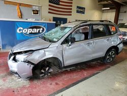 Salvage cars for sale at Angola, NY auction: 2017 Subaru Forester 2.5I
