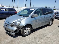 Salvage cars for sale from Copart Van Nuys, CA: 2006 Honda Odyssey EXL