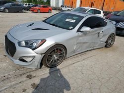 Salvage cars for sale at Cahokia Heights, IL auction: 2016 Hyundai Genesis Coupe 3.8 R-Spec