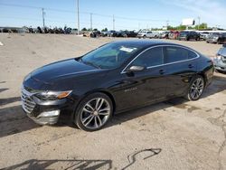 Chevrolet salvage cars for sale: 2021 Chevrolet Malibu LT