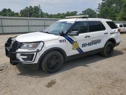 Salvage cars for sale from Copart Shreveport, LA: 2018 Ford Explorer Police Interceptor