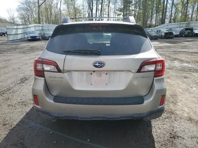 2015 Subaru Outback 2.5I Limited