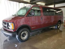 Salvage trucks for sale at Ebensburg, PA auction: 2001 Chevrolet Express G3500