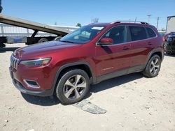 Salvage cars for sale from Copart Appleton, WI: 2019 Jeep Cherokee Limited