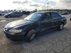 Honda Accord ex salvage cars for sale: 2001 Honda Accord EX