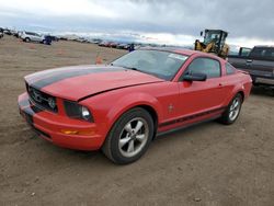 Salvage cars for sale at Brighton, CO auction: 2007 Ford Mustang