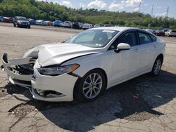 Ford Fusion se salvage cars for sale: 2017 Ford Fusion SE