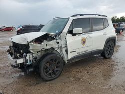 Salvage cars for sale at Houston, TX auction: 2018 Jeep Renegade Latitude