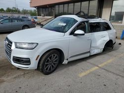Salvage cars for sale at Fort Wayne, IN auction: 2017 Audi Q7 Prestige