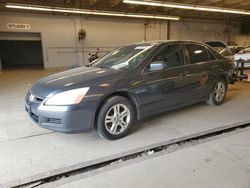 Salvage cars for sale at Wheeling, IL auction: 2007 Honda Accord SE