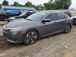 Salvage cars for sale at Wichita, KS auction: 2017 Honda Civic EXL