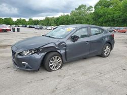 Salvage cars for sale at Ellwood City, PA auction: 2015 Mazda 3 Grand Touring