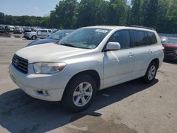 Carros dañados por inundaciones a la venta en subasta: 2010 Toyota Highlander SE