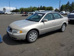 Salvage cars for sale from Copart Denver, CO: 2001 Audi A4 1.8T Quattro