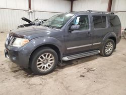 Salvage cars for sale from Copart Pennsburg, PA: 2011 Nissan Pathfinder S