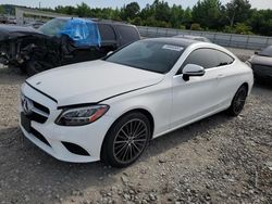 Salvage cars for sale from Copart Memphis, TN: 2019 Mercedes-Benz C300