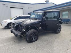 Jeep Wrangler Sahara salvage cars for sale: 2014 Jeep Wrangler Sahara