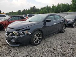 Salvage cars for sale at Memphis, TN auction: 2017 Nissan Maxima 3.5S