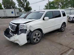 Salvage cars for sale at Moraine, OH auction: 2015 Honda Pilot SE