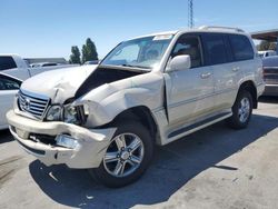 Salvage cars for sale at Hayward, CA auction: 2007 Lexus LX 470