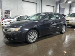 Vehiculos salvage en venta de Copart Ham Lake, MN: 2008 Subaru Impreza 2.5I