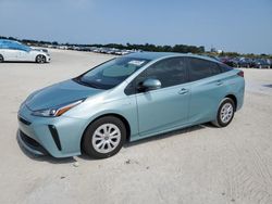 Salvage cars for sale at West Palm Beach, FL auction: 2020 Toyota Prius L