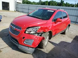 Salvage cars for sale at Grenada, MS auction: 2015 Chevrolet Trax 1LT