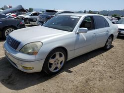 Salvage cars for sale from Copart San Martin, CA: 2003 Lexus LS 430