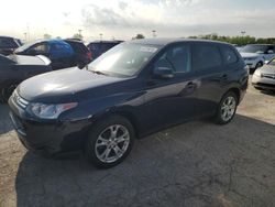 Salvage cars for sale from Copart Indianapolis, IN: 2014 Mitsubishi Outlander SE