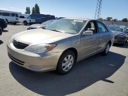 Salvage cars for sale from Copart Hayward, CA: 2004 Toyota Camry LE
