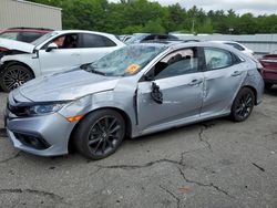 Salvage cars for sale at Exeter, RI auction: 2020 Honda Civic EX