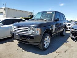 Salvage cars for sale from Copart Martinez, CA: 2005 Land Rover Range Rover HSE