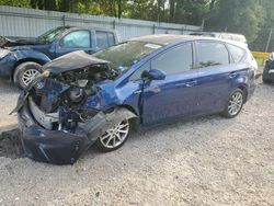 Salvage cars for sale at Greenwell Springs, LA auction: 2013 Toyota Prius V