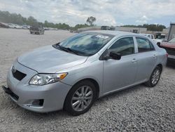 Salvage cars for sale at Hueytown, AL auction: 2009 Toyota Corolla Base