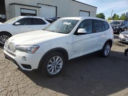 Salvage cars for sale at Woodburn, OR auction: 2017 BMW X3 XDRIVE28I