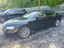 Salvage cars for sale at Candia, NH auction: 2012 Audi A7 Prestige